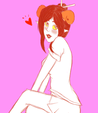 massproducingwhiteflags:  i doodled an alive and innocent damara for you, please