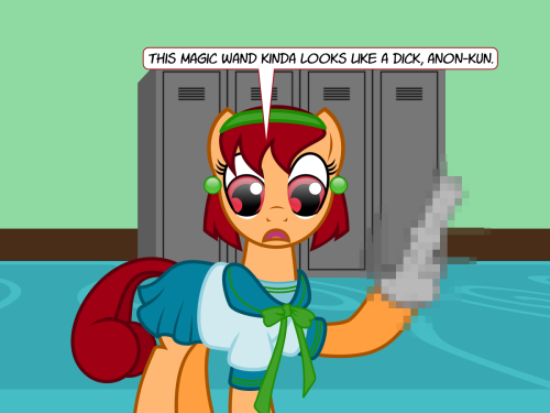 askthecookies:Sakura: …this IS a dick, right?X3!