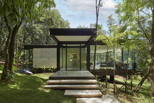 moodboardmix: ‘Glass House,’ Casa Branca, Brazil,Angela Roldão Arquitetura