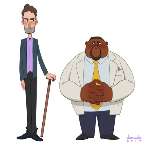 Some House MD characters.