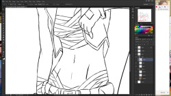 theamazingflyinglion: y8ay8a:   Can I have a crush on something I drew, honestly pls, lets take a moment to appreciate the female body. And Cinder’s lesbian outfit. Goddamn.     omg thank you for understandingSERIOUSLY.