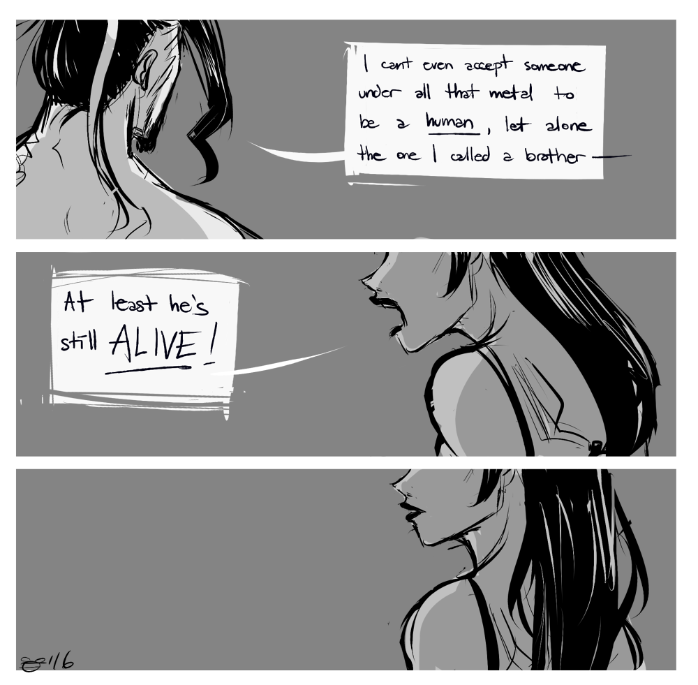 girlcarnivore:  they both had to kill a loved one but they don’t cope with it the