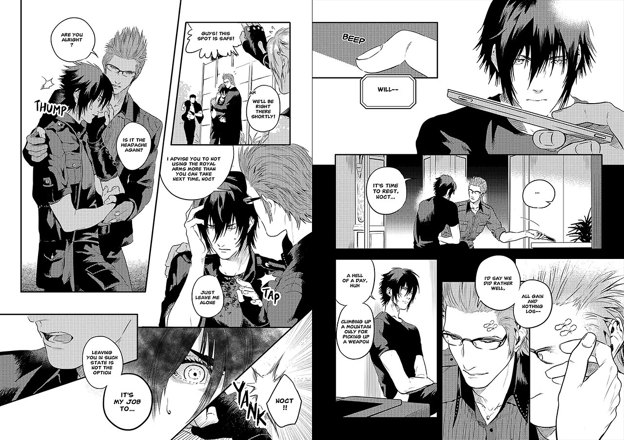 magemg:    In PerpetuumFFXV - Ignis/Noctis doujinshi book #01   It’s common fear