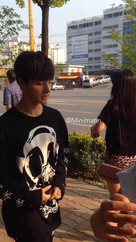bi-hanbin-blog:  Jinhwan today ~~ handsome ~~~ cr: minimatin 