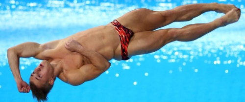 theheroicstarman:Jack Laugher bulge and butt.