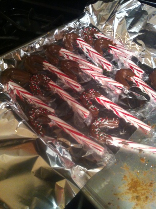 Christmas care package # 1 (: This one is dedicated to his tummy and taste buds! Haha. I think he wi