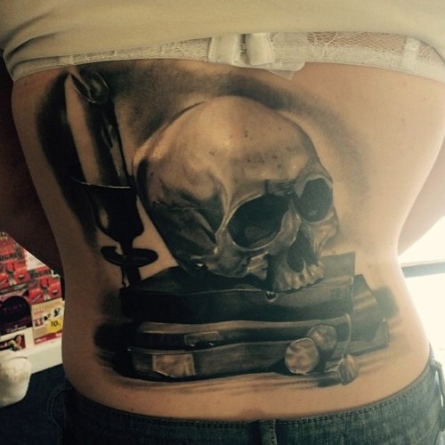 Sam Stokes Tattoos | Customers photo, healed photos of a tattoo I did 3...