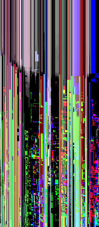 letsglitchit:  Hex edited PNG, forcing MSpaint to view an 8bit png as 16bit and at