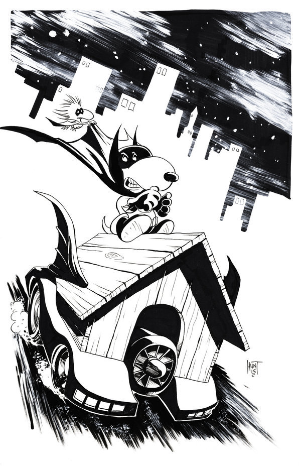 herochan:  The Dog Knight RisesCreated by Ken Hunt