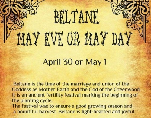 sacredcircleofcernunnos:  Happy Beltane!!!