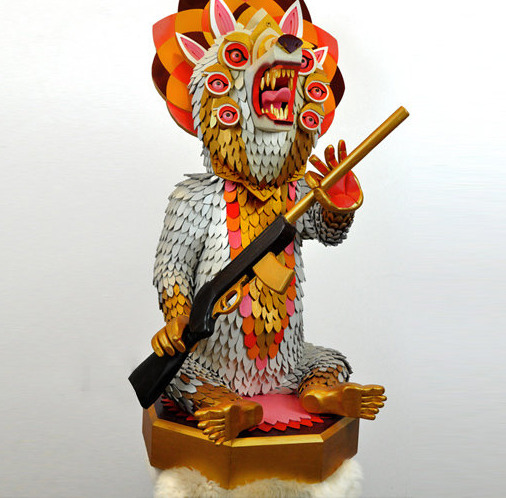 left-hand-black:  AJ Fosik “Fosik’s feral creations take the shape of fantastic