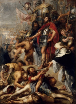 Peter Paul Rubens (Siegen 1577 - Antwerp 1640); Judas Maccabeus Finds The Hidden