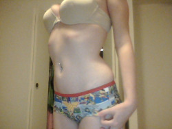 littleprincesskitten:  today’s underwear