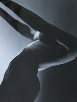 thegreatinthesmall:  Horst P. Horst (1906-1999) - Female nude in profile 1955