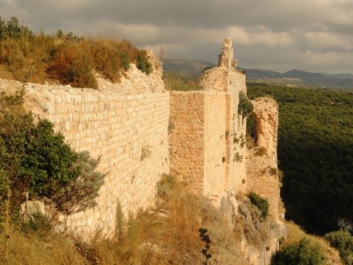 The Castle of Salah Ed-Din (Qal’at Salah Ed-Din), Al-Haffeh, Latakia, Syria (2010)قلعة صلاح الدين، ا