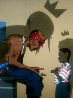 strongblackbrotha:  xxvalleygirlxx:  Tupac &amp; Kendrick Lamar  Yooo. 