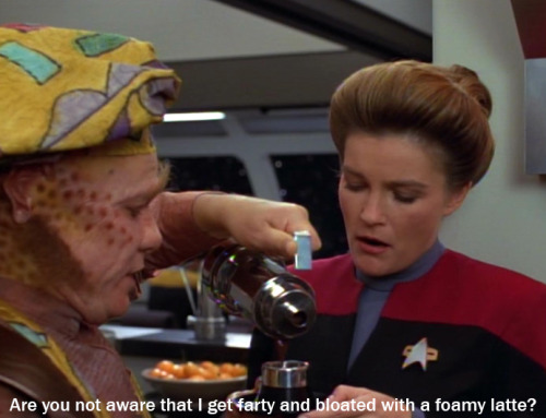 starfleekacademy: [Star Trek Voyager + Zoolander]