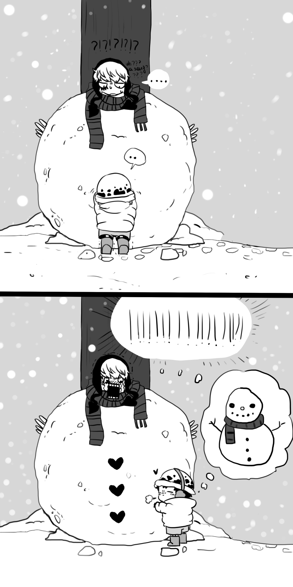 go-go-go-karu:Best snowman ever   💕💕⛄❄  