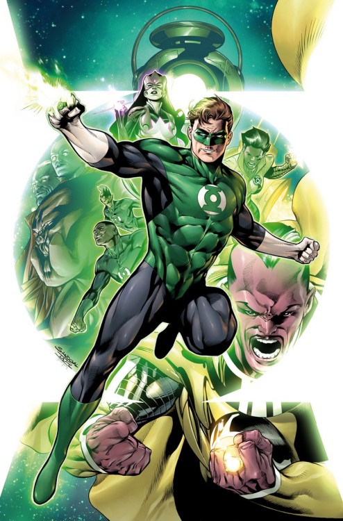 dcuniversepresents:Hal Jordan and the Green Lantern Corps by Rafa Sandoval