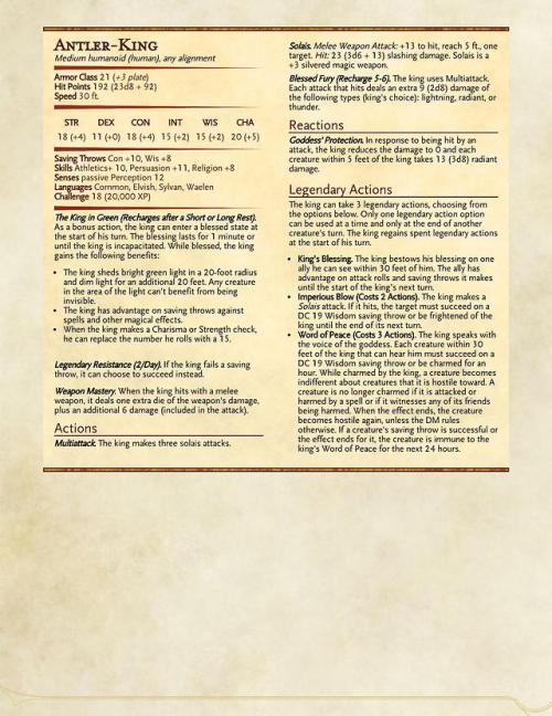 regerem: I’m very happy to present the final piece of the Waelen npcs, the Antler-King. I hope