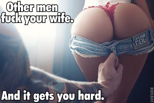 cheat4biggerdick: patheticbetahusband: pamshusband: cuckdriller: Yes it does It’s true, I can&