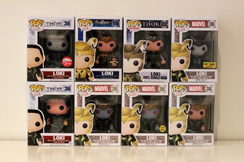 smallsoapdish: shield-tv:Rare Loki POP figures up for auction m.ebay.com.au/itm/201307653326?