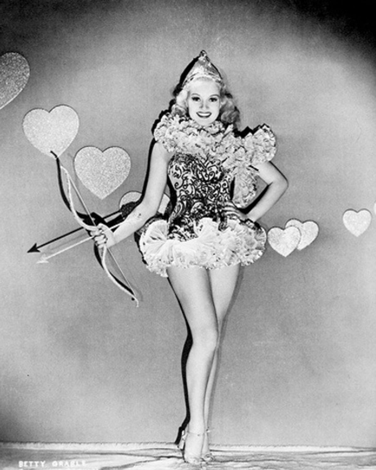 Betty Grable, 1937.