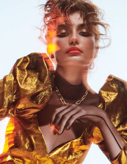 Vogue México August 2018Andreea Diaconu by Giampaolo Sgura