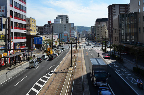 Nagasaki Station Street by pokoroto on Flickr.