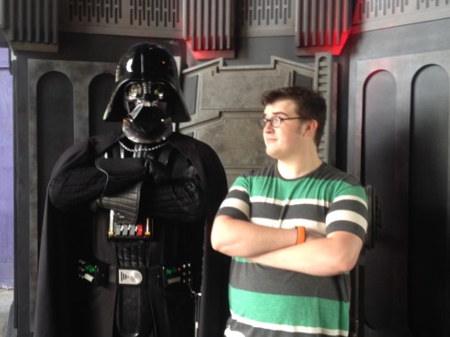 I met Vader!