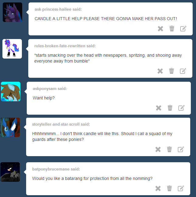 ask-bumble-buzz:  &ldquo;B-bzz… bzzzz&rdquo;  X3 Oh dear&hellip;. &gt;w&lt;