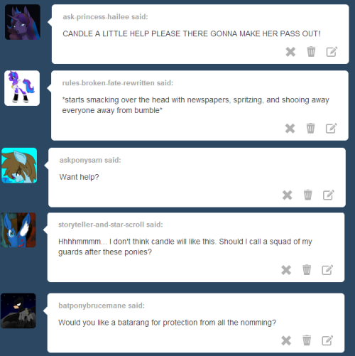 ask-bumble-buzz:  “B-bzz… bzzzz”  X3 Oh dear…. >w<