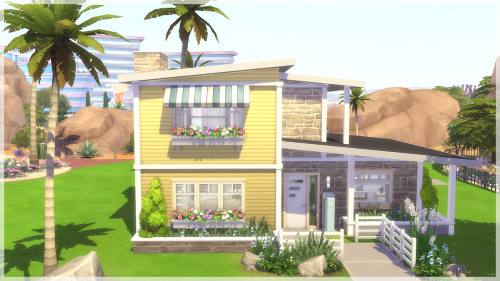  OASIS SPRINGS - Parched Prospect - Springscape 30x20  Mid-century family house by @simpleplumbob. (