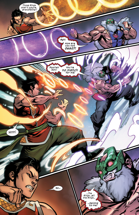 Shang-Chi #12 - “Blood & Monsters” (2022)written by Gene Luen Yangart by Marcus To &
