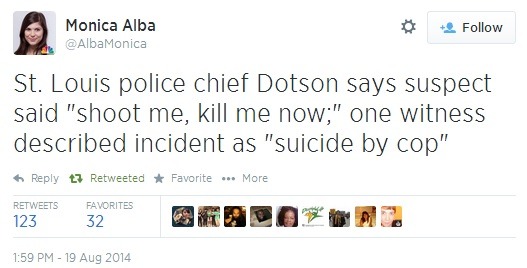 iwriteaboutfeminism:  Less than 3 miles from where Michael Brown was killed in Ferguson,