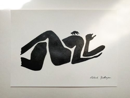 “Lovers” Limited edition | hand printed | 29.7 x 21.0 cm | 260gsm paperAvailable for purchase | DM f