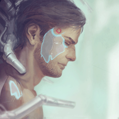 jarofalives: Just one last scream into the void before it kills itself. Android!Gavin AU - my fav AU