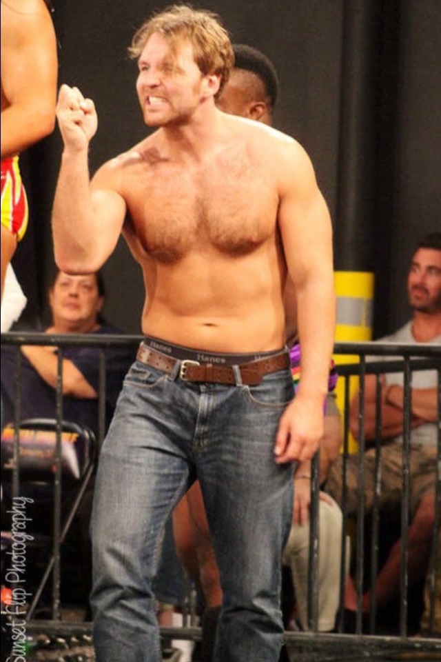 male-celebs-naked:  Dean Ambrose 2See more here