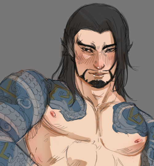 notcanonbutthatsokay:  The Oyabun is a bit tipsy…and in a very good mood~ 