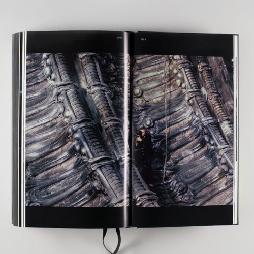 weirdletter:  Alien Diaries / Alien Tagebücher, by Hans Ruedi Giger, Edition Patrick Frey, 2013 (hardcover, 660 pages, 48 b/w images, 59 color images, 23.5×13 cm). Info: editionpatrickfrey.com. “HR Giger worked in the Shepperton Studios near