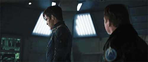 i-dont-wannago:Scotty, if there’s one thing you shouldn’t do, it’s tell Jim Kirk that there is something he cannot do.