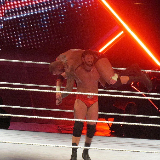 Love watching Wade &amp; Randy wrestle!