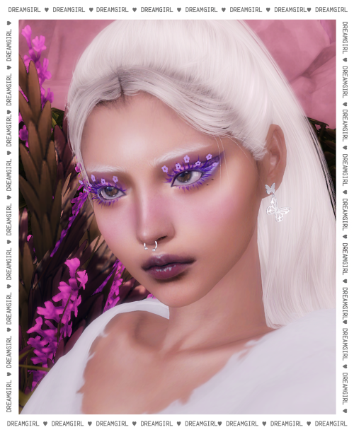 ♡ mix n match flower lashes ♡choose your lash color base and your flower decal colorwaynew mesh by d