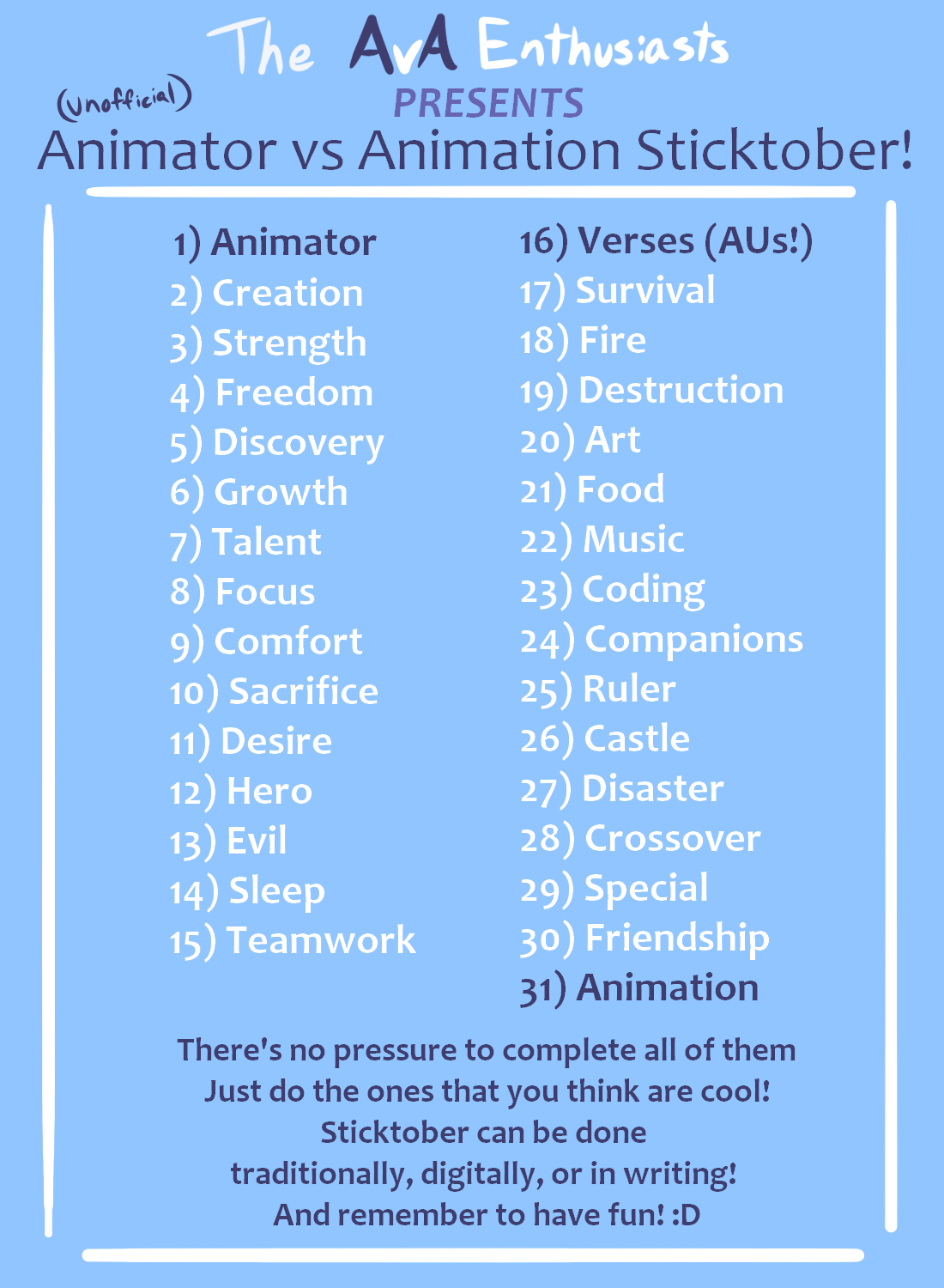 Comprehensive list of strongest characters from the animator vs animation  series : r/AlanBecker