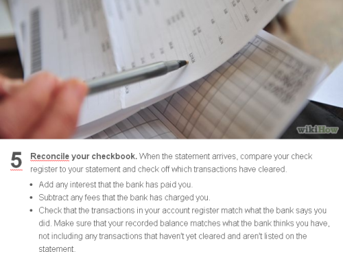 Porn photo racismschool:  How to Balance a Checkbook