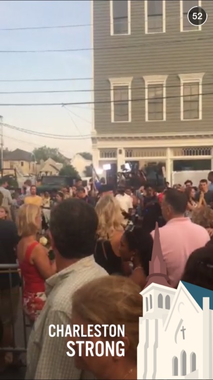 blackkesha:Let’s take a moment to praise the live snapchats from Charleston