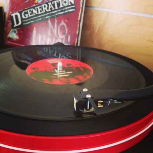 knierimosity:  D Generation #vinyligclub #vinylsunday (at record den) 