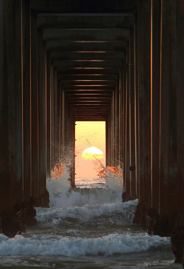 0rient-express:  Scripps Pier Alignment-----Day 2 | by Jane Wei.       