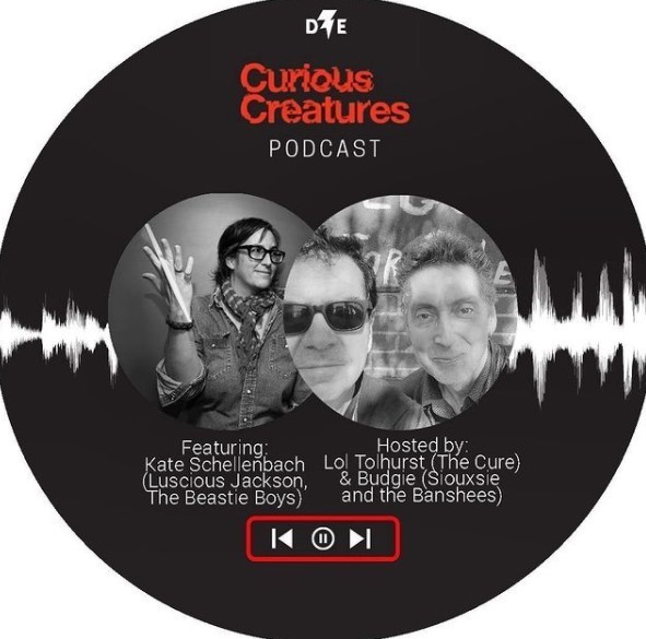 Kate was interviewed by her favorite drummer, Budgie, from Siouxsie and the Banshees and the Slits, along with Lol Tolhurst from The Cure for their brilliant podcast, Curious Creatures! They talk about Kate interviewing Budgie when she was 15,...