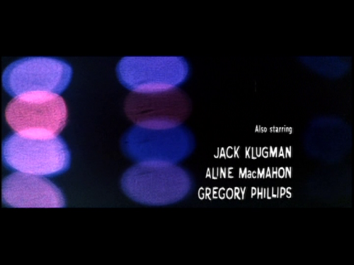 The credits I Could Go On Signing (1963)Director: Ronald Neame 